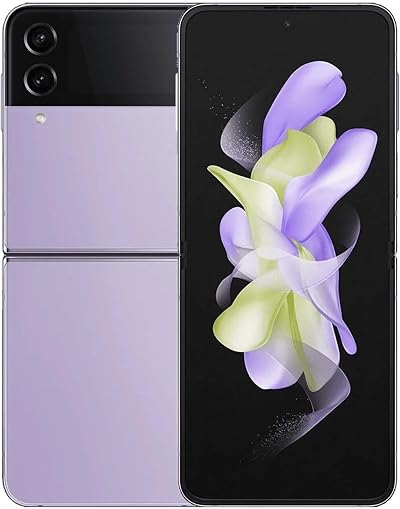 Samsung Galaxy Z Flip4 5G 128GB Purple Unlocked Renewed Phone