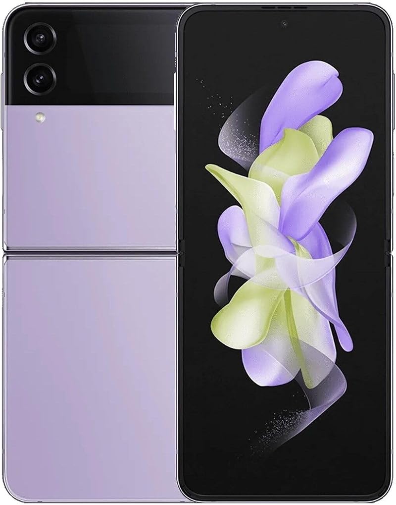 Samsung Galaxy Z Flip4 5G 128GB Purple Unlocked Renewed Phone