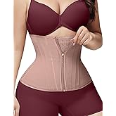 SHAPSHE Waist Trainer for Women Tummy Control Corset Waist Shapewear for Working Out Wrap Hourglass Body Shaper with Steel Bone