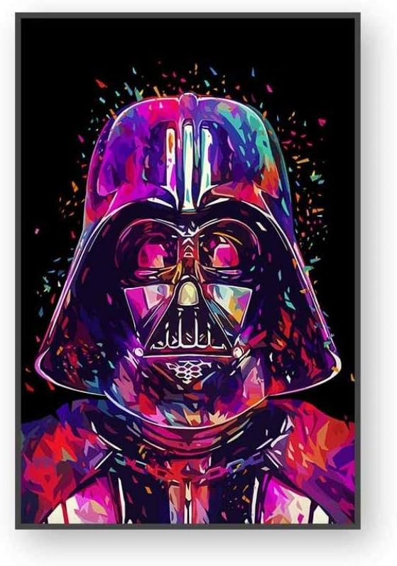 Ybzx Erwachsene Malen nach Zahlen Star Wars Film Leinwand