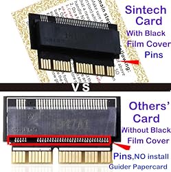 Sintech NGFF M.2 nVME SSD Adapter Card for Upgrade