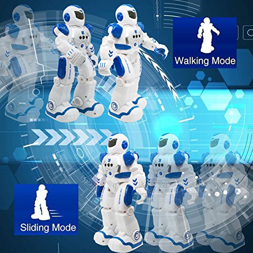 Senroke Remote Control RC Robot Toys, Dancing Robot Kit For Kids , Robotic Toys With Infrared Controller, Programmable