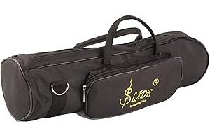 Trumpet Bag - Lightweight Nylon, Double Zipper Design, Stylish and Versatile, Soft Interior Fabric, Ergonomic Handbag Design