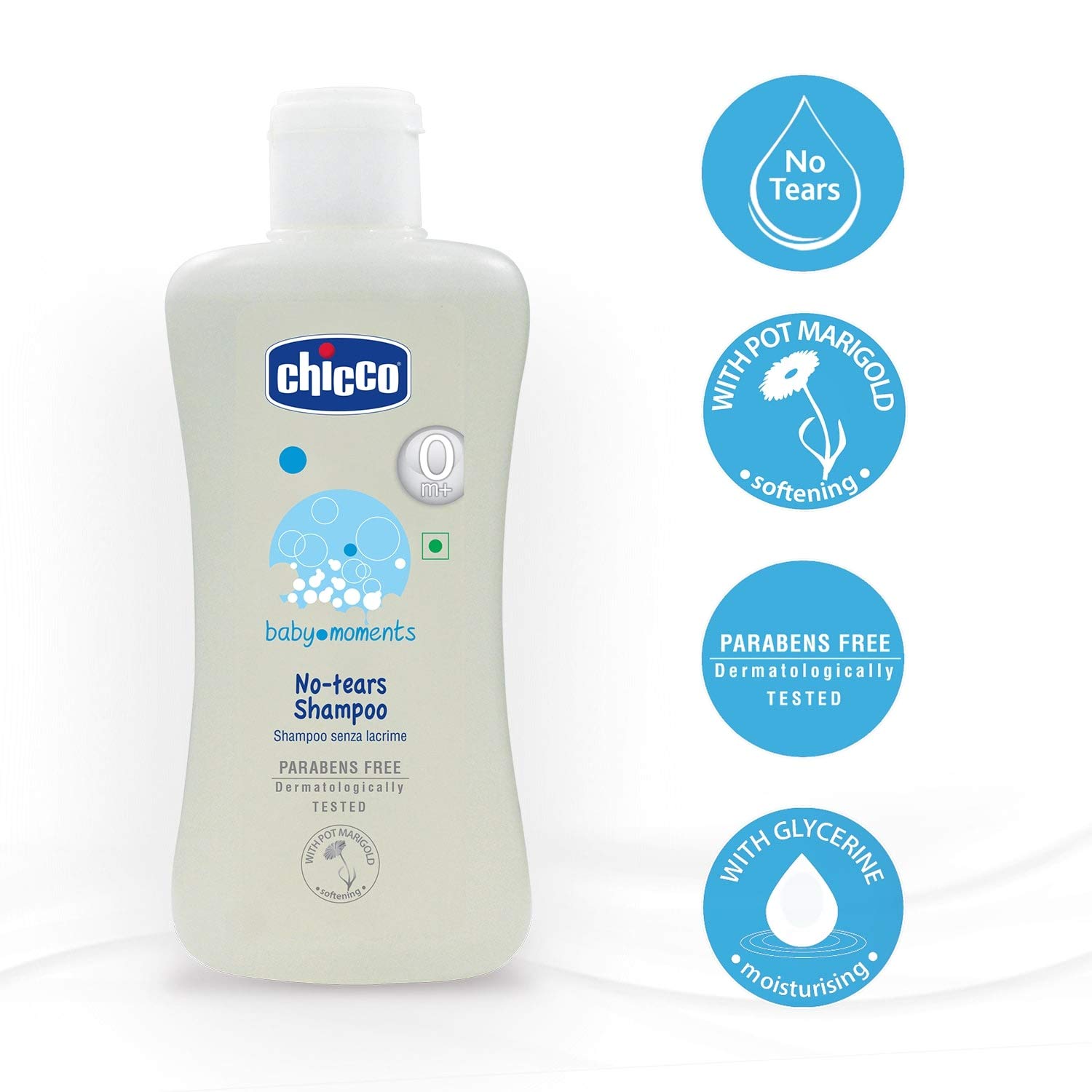 chicco baby moments no tears shampoo