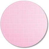 Sue Daley 16 Inch Pink Round Rotating Cutting Mat