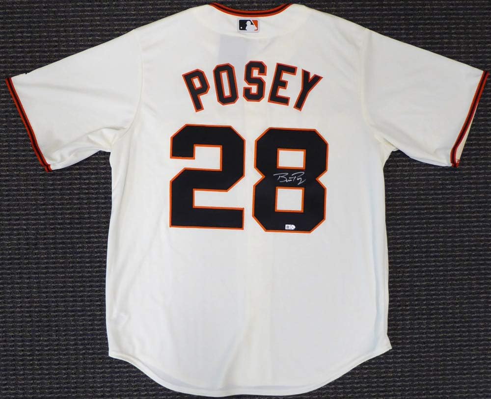 buster posey signed jersey