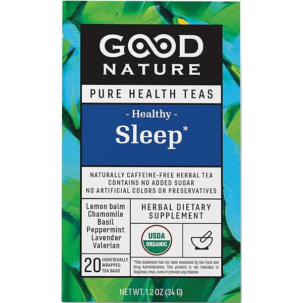 GOOD NATURE HEALTHY SLEEP TEA, 1.2 OUNCE