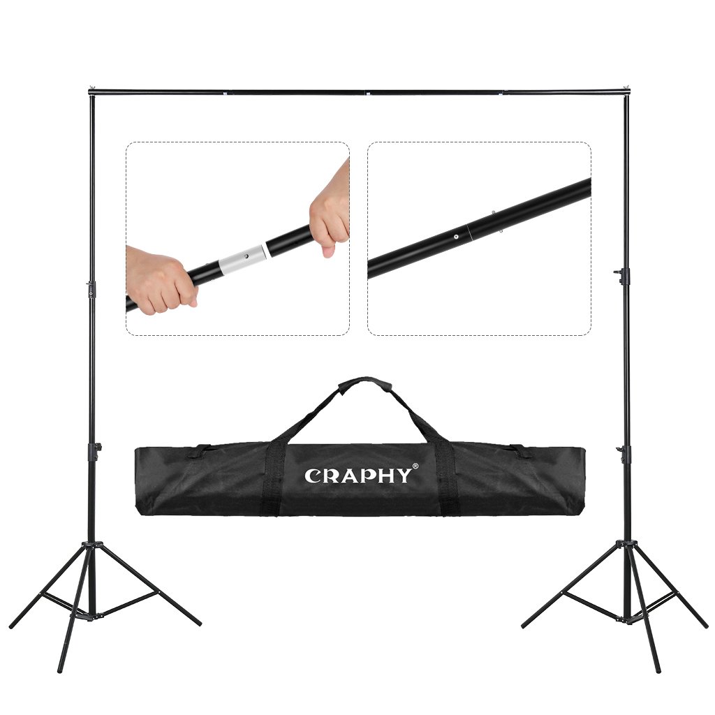 Craphy 2mx3m Studio Portable Background Support System Photography Backdrop Stand Kit With Carrying Case Adjustable Light Stand 80cm 0cm 4 Section Cross Bar For Muslin Non Woven Buy Online In Aruba At Aruba Desertcart Com Productid Craphy 2mx3m Studio Portable Background Support System Photography Backdrop Stand Kit With Carrying Case Adjustable Light Stand 80cm 0cm 4 Section Cross Bar For Muslin Non Woven Buy Online In Aruba At Aruba Desertcart Com Productid