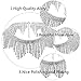 Bingirl Luxury Crystal Rhinestone Choker Collar Necklace Tassel Pedant Wedding Party Jewelry