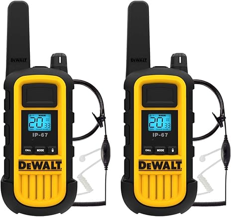 Amazon.com: DEWALT DXFRS800 2 Watt Heavy Duty Walkie Talkies