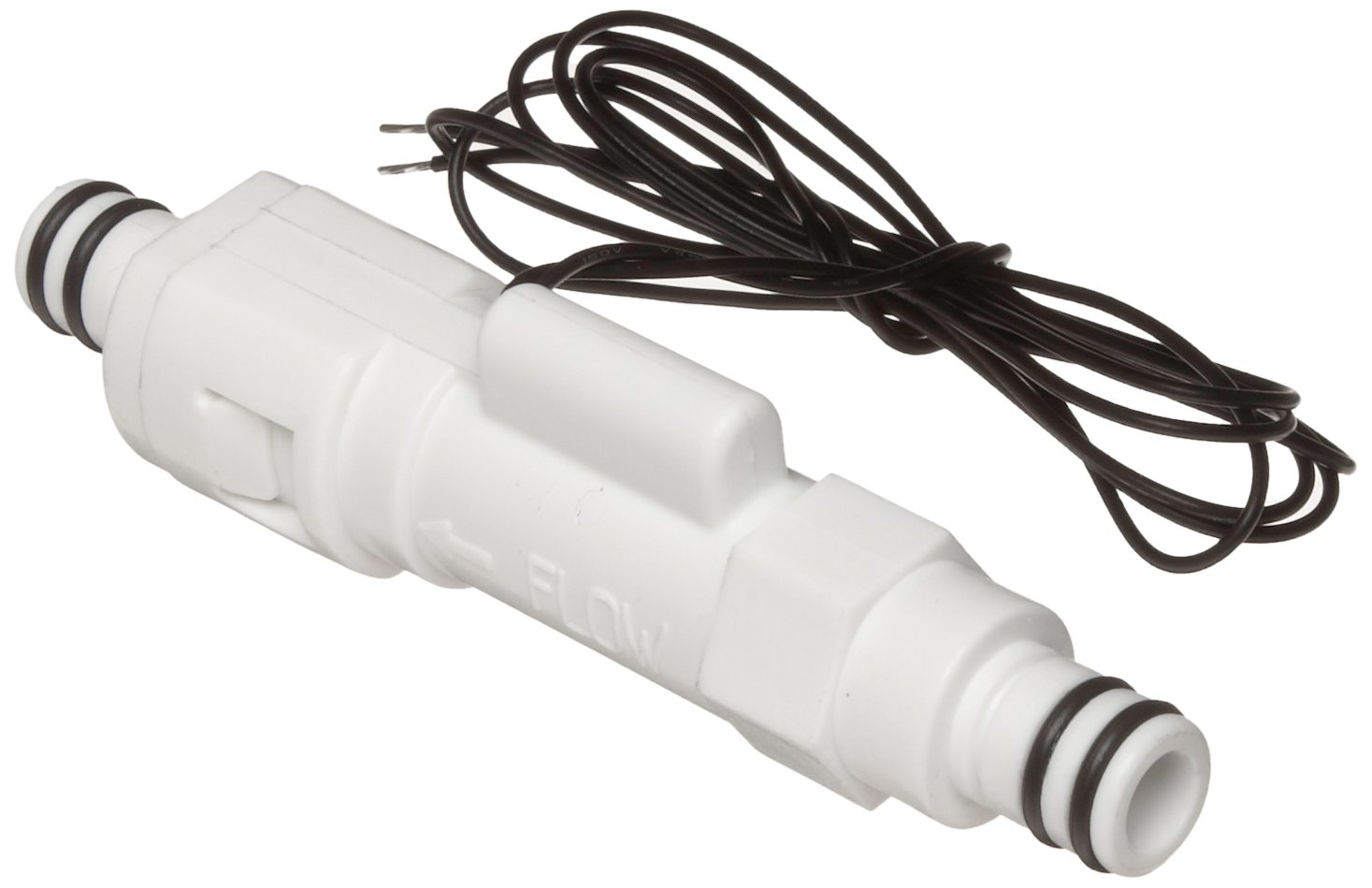 Gems Sensors FS380P Series Polypropylene Flow Switch, Inline, Piston