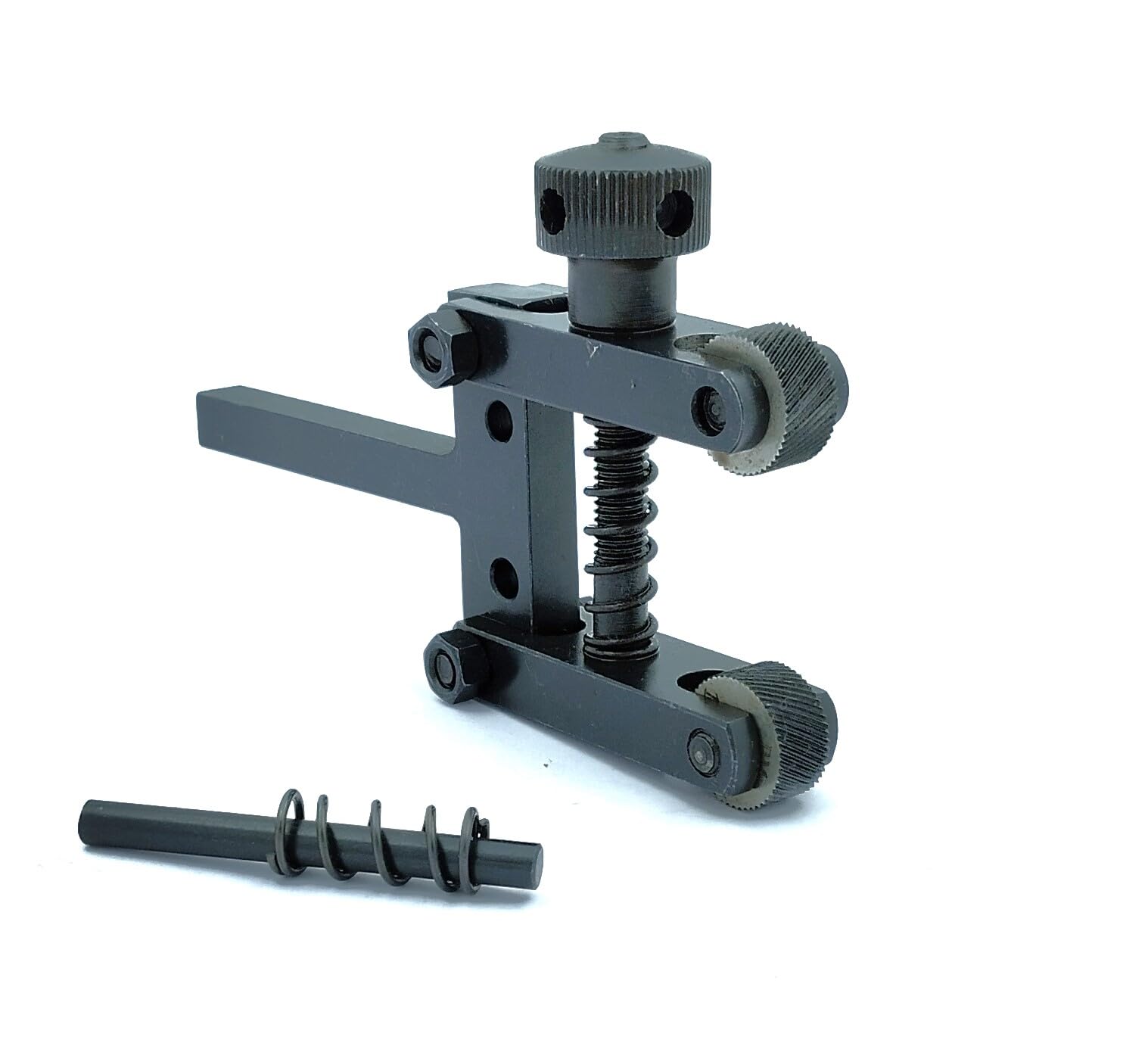 Photo 1 of Spring Loaded Clamp Type Knurling Tool 2" Capacity for Lathes 3/8" Shank Machine Tools (U)