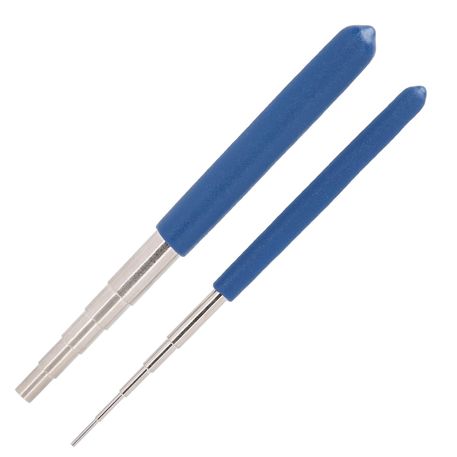 Pssopp 2pcs Wire Wrapping Mandrels Round Multi Jump Ring Mandrel DIY Jump Ring Mandrel Bead Mandrel Jewelry Making Tool