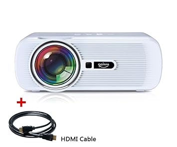 Proyector OGIMA Mini Proyector Mejorado Compatible Video HD 1080P ...