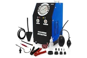 pakowin Automotive Leak Detector, EVAP Smoke Machine Diagnostic Leak Tester with Air and Smoke Dual-Modes, Car Pipe System Leakage Tester