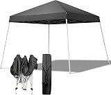 Bonnlo 3x3m Pop Up Gazebo Tent with Sidewalls, Portable Canopy view 1