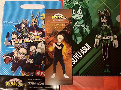 爆豪勝己 J World限定 ミニポスター 蛙吹梅雨 クリアファイル 僕のヒーローアカデミア 名探偵コナン クリアファイル ヒロアカの買取価格 相場 高価買取なら買取一括比較のウリドキ