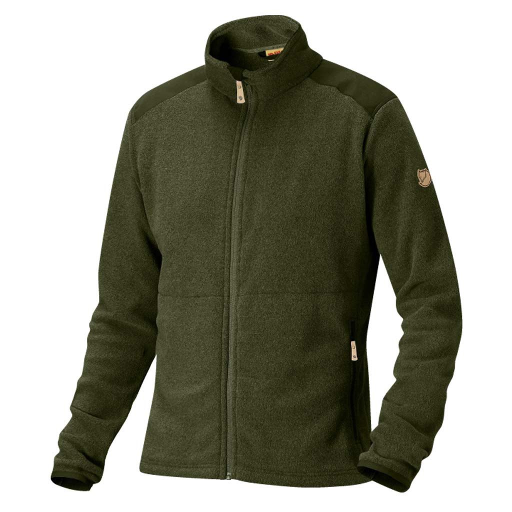 Fjallraven Men's Sten Fleece M Sweatshirt, Green, XXL UK