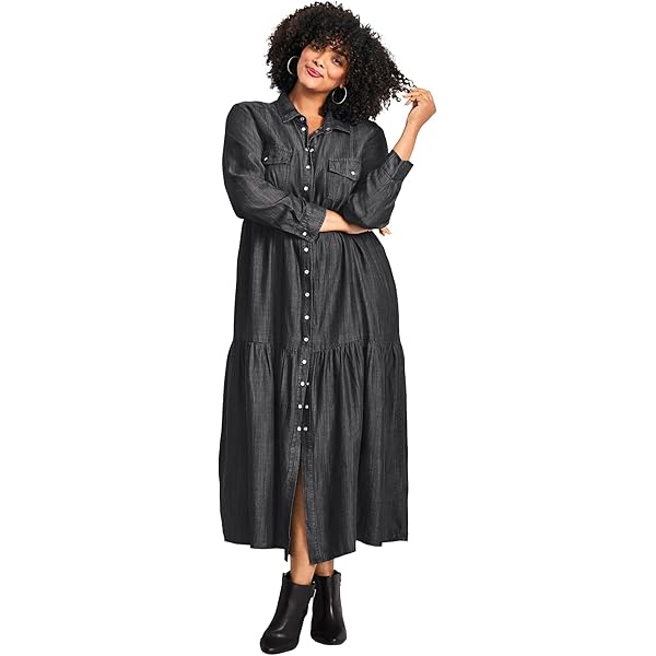 English Factory Women's Embroidered Swiss Dot Maxi Dress, Black, XS at Amazon Women's Clothing store English Factory Women's Embroidered Swiss Dot Maxi Dress, Black, XS at Amazon Women's Clothing store
