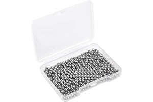 CHAMDONE 304 Stainless Steel Balls - 500PCS of 3mm Precision Balls - Rust & Corrosion Resistant for Food Machinery, Medical Equipment & Tool Repair.