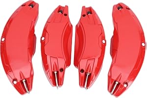 CHICIRIS Brake Caliper Covers, Aluminum Alloy Set with Stickers, AWD Long Ranges Driver, Heatproof, Rear Hub Protection Repla