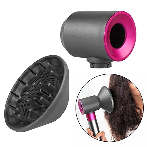 Upgraded Hair Dryer Diffuser and Adaptor for Dyson Airwrap Styler