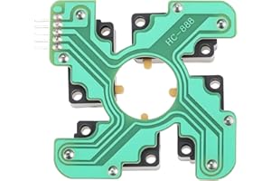 SG Store JLF PCB Joystick Repair Board Micro Switches Without Metal Plate Compatible with Sanwa 7x6.2x1.5cm