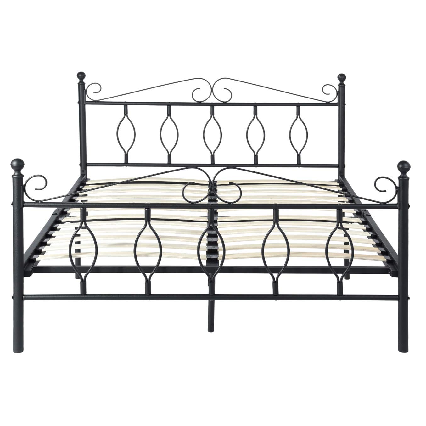Best Wood And Metal Queen Headboard And Footboard