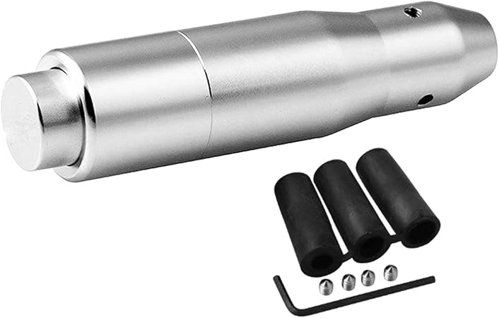 Amazon B Blesiya アルミニウム製オートマチックギアシフトノブシフターレバーヘッド5 5インチロングスティック プッシュボタン付き は 別の快適な運転体験を得るのに数分かかります シフトノブ 車 バイク