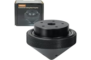 Mejiao Eliminator Trolling Motor Prop Aluminum Nut Compatible with MotorGuide GFEL-MG-BK-DP G-Force.