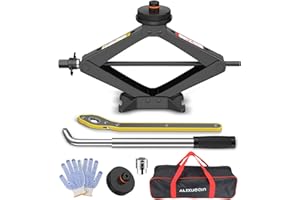 Car Jack for Tesla, 2.5 Ton Scissor Jack Kit for Model Y 3/S/X, Tire Changing Kit With 2 Specific Jack Pads