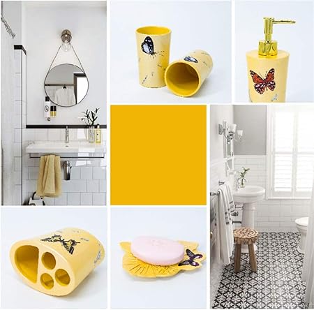 Yellow Bathroom Accessories To Brighten Your Morning Adelphi Plumbing Articles