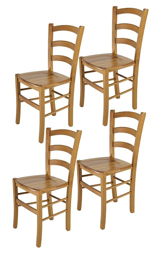 Tommychairs sillas de Design - Set 4 sillas Modelo Venice para Cocina