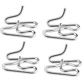 Dog Collar Extra Links Designed, 2.25mm Silver, 4 Pack | For Training Collars Steel Chrome Plated, Dog Training Collar Links