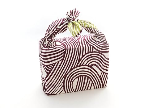 Tischtuch, schöner Schal und originelle Tasche. Oder kreative Geschenk-Verpackung. Furoshiki Nami, das vielseitige, original 