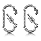 23kN (2PCS) Professional Safety D Buckle Autolock