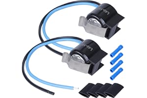 HOUSEUP 5303918214 Refrigerator Defrost Thermostat, 2set/pack Equal quality, Exact use for Frigidaire，Electrolux，Kenmore (Perfect replacement AP2150145 PS469522 AH469522 EA469522, 75303918214, 892545)