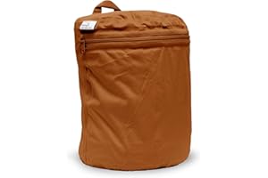 Kanga Care Wet Bag Mini Seam Sealed Waterproof 3D Dimensional for Baby Cloth Diapers, Travel, Beach, Pool, Gym, Swim | Copper