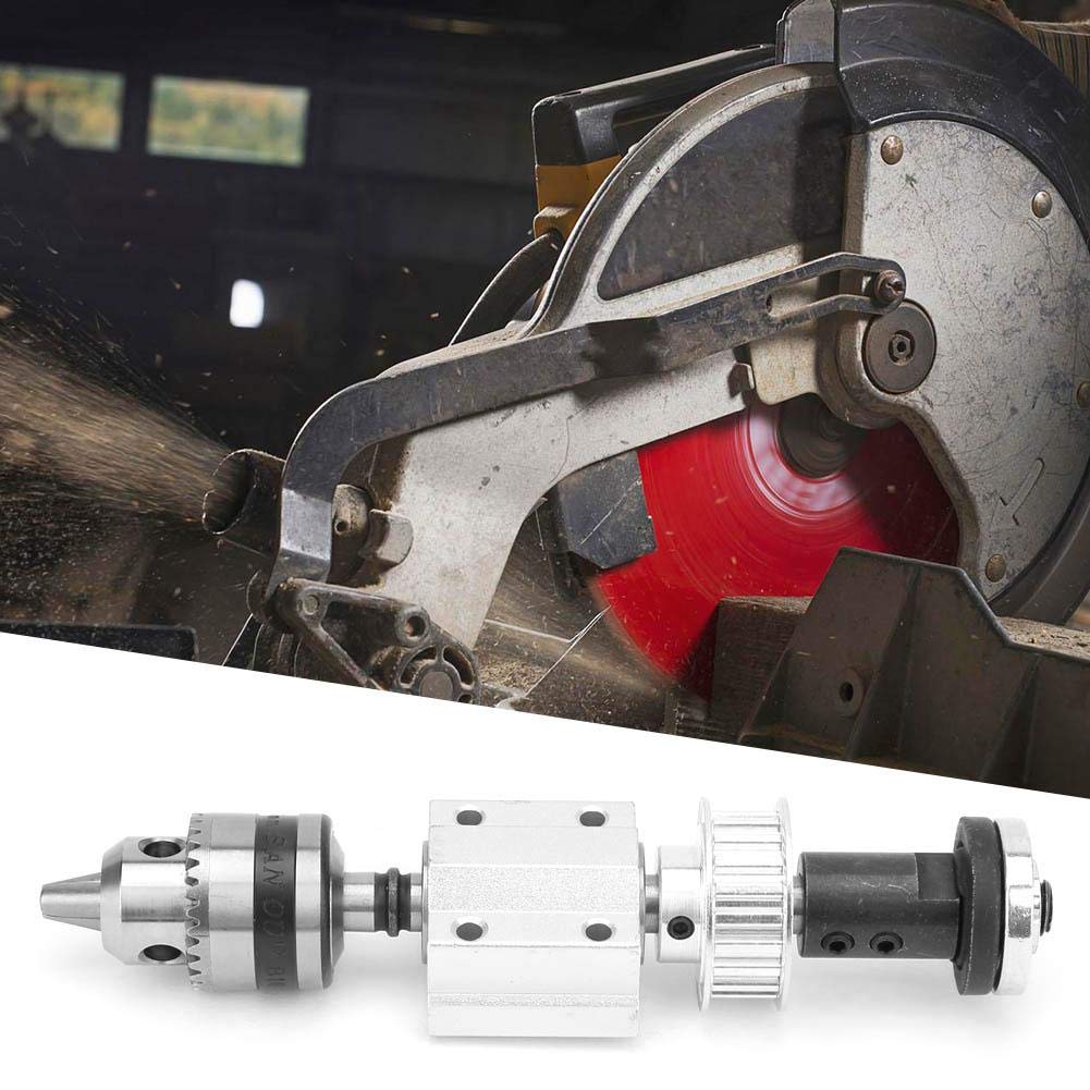 ViaGasaFamido High Precision Unpowered Spindle Assembly for DIY Woodworking Cutting and Grinding Compatible with B10 Drill Chuck M10 Shaft Sleeve - Image 5