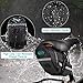 Dominick Bike Saddle Bag Water Resistant Bicycle Under Seat Pouch Wedge Packs with Reflective Stripes Black