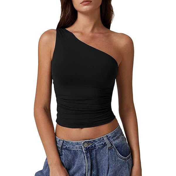 Zenana Outfitters 4 Pack Women's Basic Ribbed Racerback Tank Tops - Ultra Soft Stretchy Camis (White, 1X) - View #4