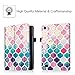 Fintie Folio Case for Amazon Fire (Previous 5th Generation, 2015 7 inch) - Slim Fit Premium Vegan Leather Standing Protective Cover, Moroccan Love