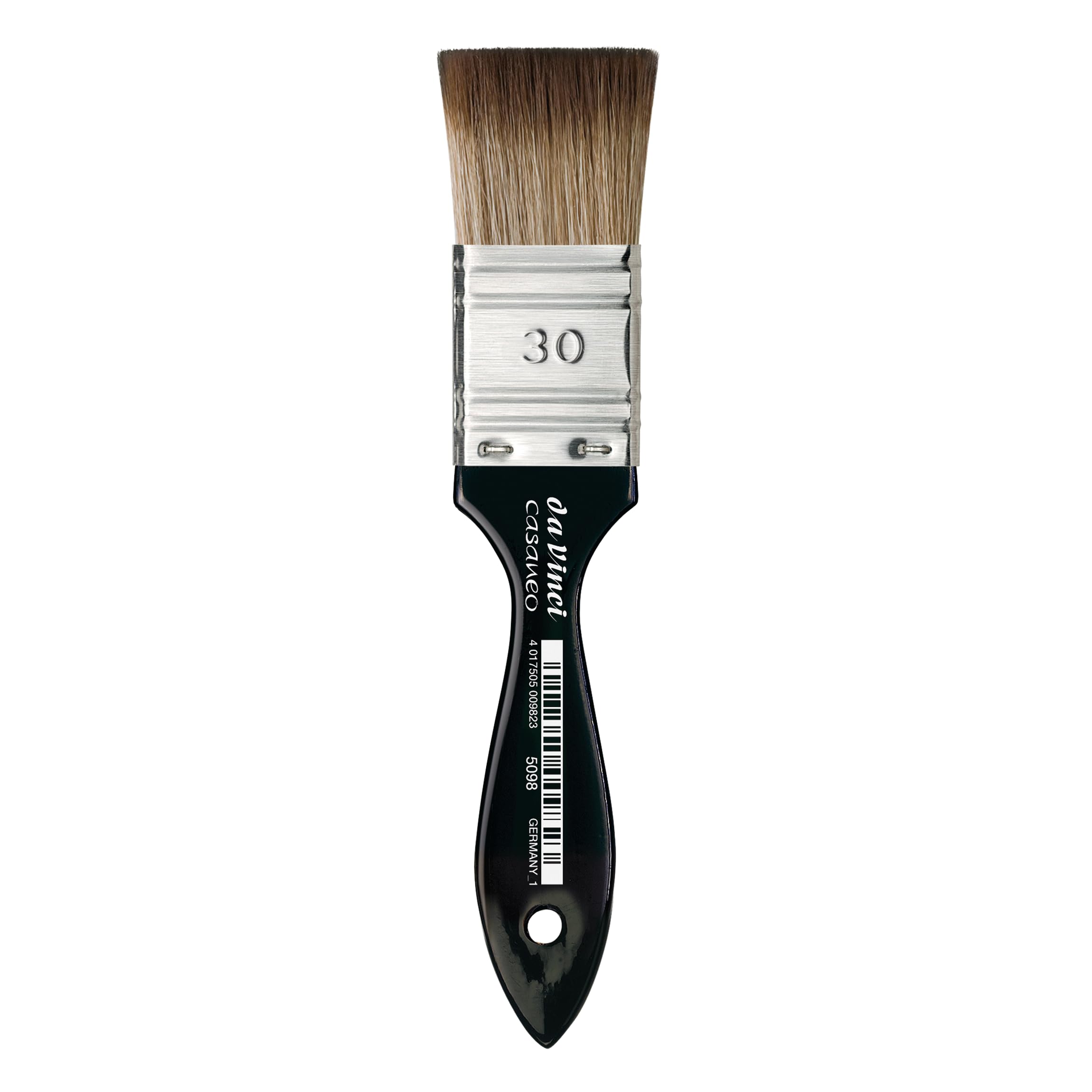 da Vinci, CASANEO, wide brush, synthetic fibres, artist brushes, watercolour painting, liquid acrylic paints, made in Germany, wide, size 30