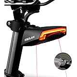 Meilan X5 USB Rechargeable Smart Bike Tail Light Wireless Turning Signal Bike Light Bicycle Rear Light with a Wireless Remote