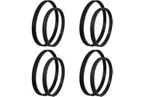 KEEPOW Replacement Belt Sets for Bissell ProHeat 2X, 203-6688 & 203-6804, 4 Set