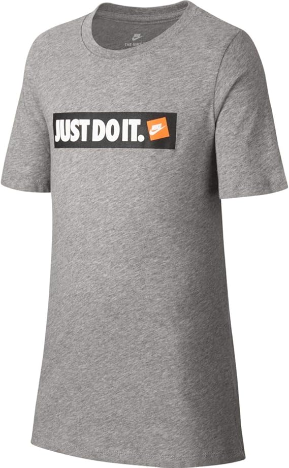 Nike Just Do It T-Shirt for Kids Grey - XS: Buy Online at Best Price in UAE - Amazon.ae