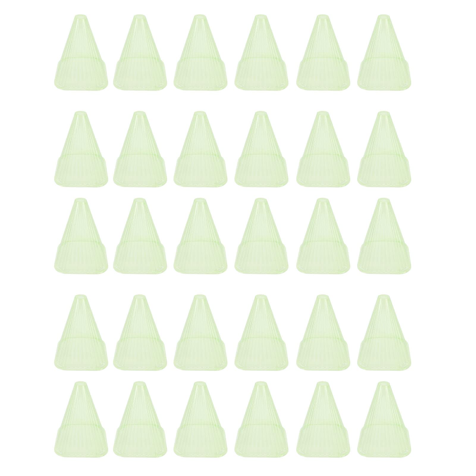 Garden Cloches, 30PCS Reusable Bell Plant Covers for Frost Protection, Ventilated Plastic Plant Protectors for Vegetables, Flowers, Herbs, Easy Assembly for Outdoor Garden, Yard,