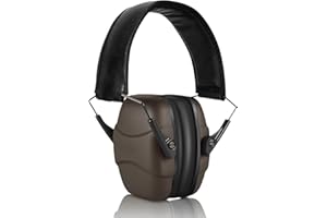 ucho 34dB Slim Noise Shooting Ear Protection - Special Designed Ear Muffs Lighter Weight & Maximum Hearing Protection