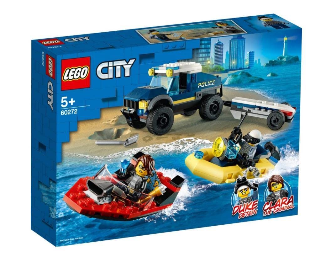 LEGO City Elite Police Boat Transport Toy 60272