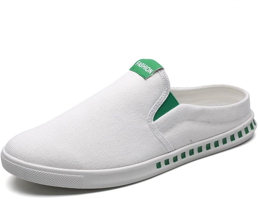 Amazon スフォン 春夏 軽量 かかとなしスニーカー メンズ スリッポン スリッパ かかとなしシュー ズ キャンバス クロッグサンダル 通気 お洒落 履きやすい 靴 おしゃれ Sufoen スフォン ローファー スリッポン
